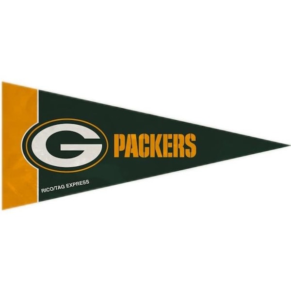 Rico Industries Green Bay Packers Pennant Set Mini 8 Piece 9474642931 - main
